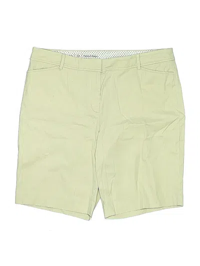 Pre-owned Talbots Khaki Shorts In Green