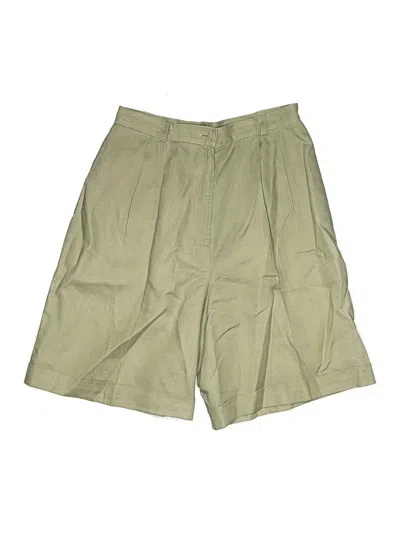 Pre-owned Talbots Khaki Shorts In Green