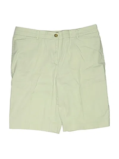 Pre-owned Talbots Khaki Shorts In Green