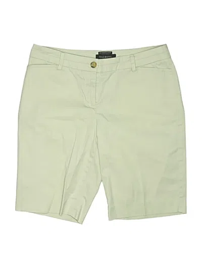 Pre-owned Talbots Khaki Shorts In Green
