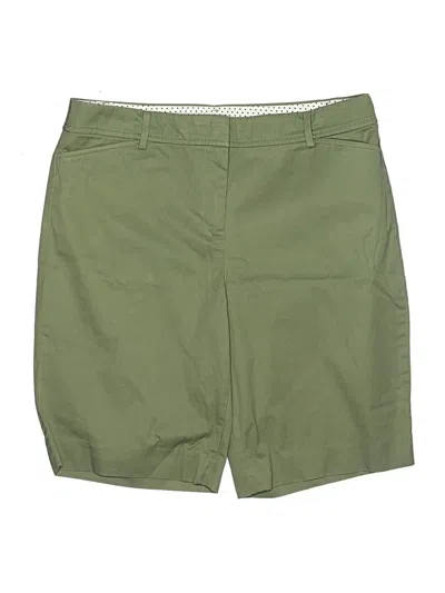 Pre-owned Talbots Khaki Shorts In Green