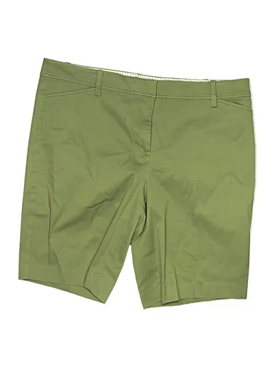 Pre-owned Talbots Khaki Shorts In Green