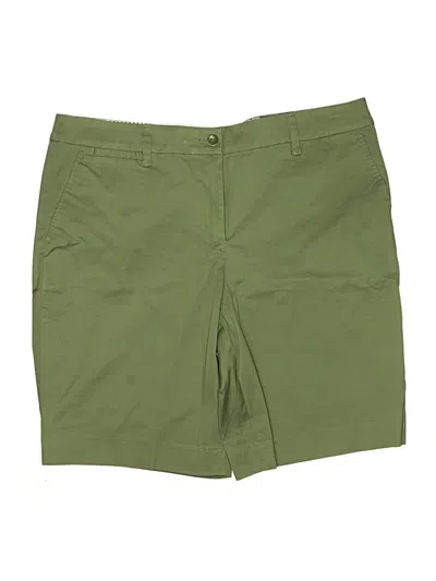 Pre-owned Talbots Khaki Shorts In Green