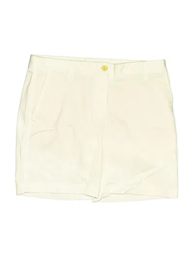 Pre-owned Talbots Khaki Shorts In Ivory