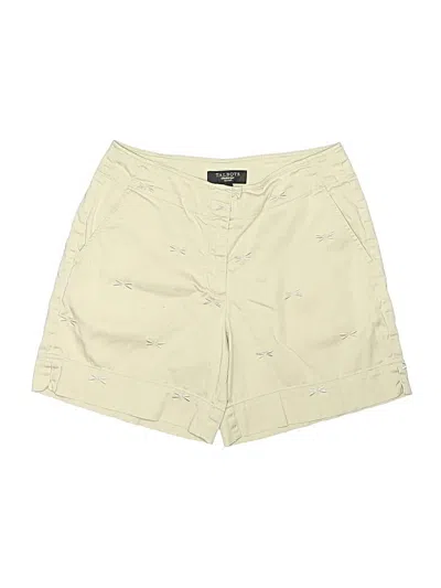 Pre-owned Talbots Khaki Shorts In Ivory