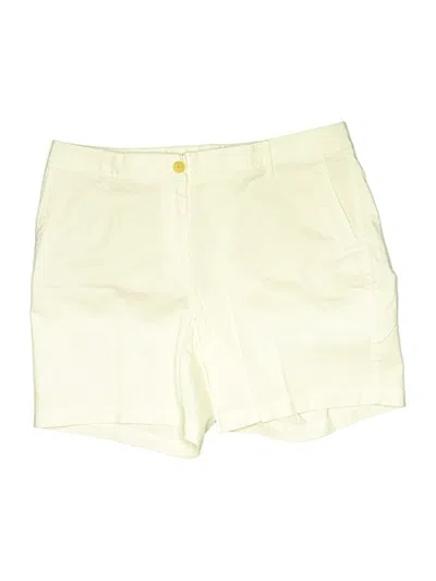 Pre-owned Talbots Khaki Shorts In Ivory