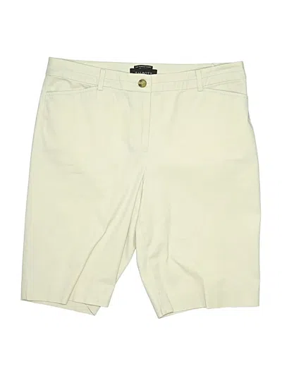 Pre-owned Talbots Khaki Shorts In Ivory