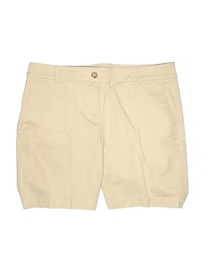 Pre-owned Talbots Khaki Shorts In Tan