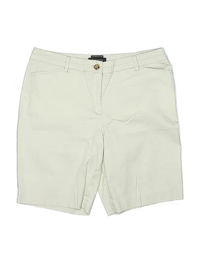 Pre-owned Talbots Khaki Shorts In White