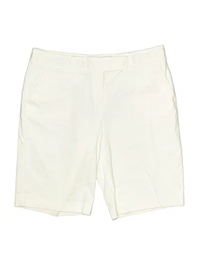Pre-owned Talbots Khaki Shorts In White