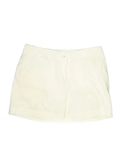 Pre-owned Talbots Khaki Shorts In White