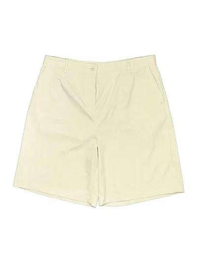 Pre-owned Talbots Khaki Shorts In White