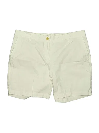 Pre-owned Talbots Khaki Shorts In White
