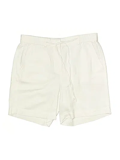Pre-owned Talbots Khaki Shorts In White
