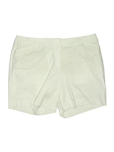 Pre-owned Talbots Khaki Shorts In White