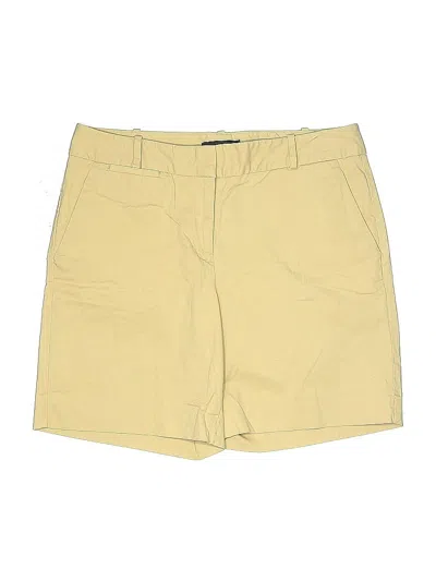 Pre-owned Talbots Khaki Shorts In Yellow
