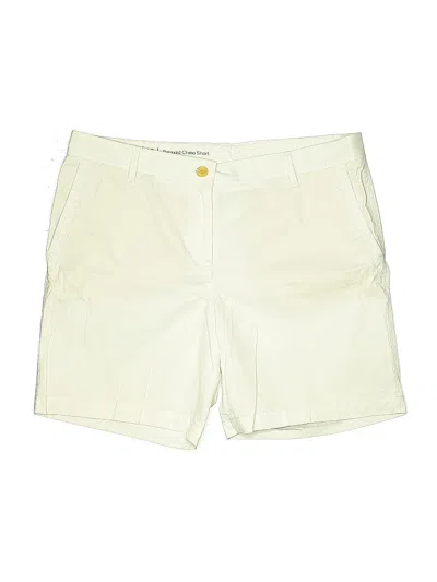 Pre-owned Talbots Khaki Shorts In Yellow