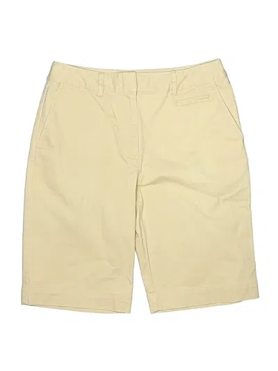 Pre-owned Talbots Khaki Shorts In Yellow