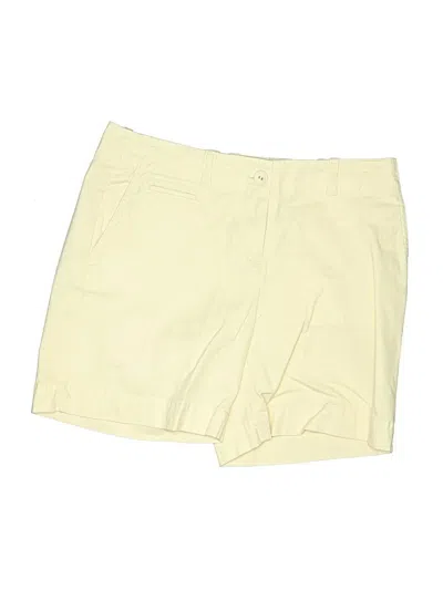 Pre-owned Talbots Khaki Shorts In Yellow