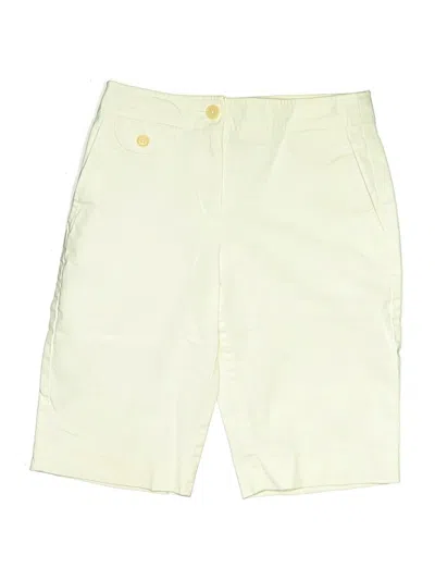 Pre-owned Talbots Khaki Shorts In Yellow