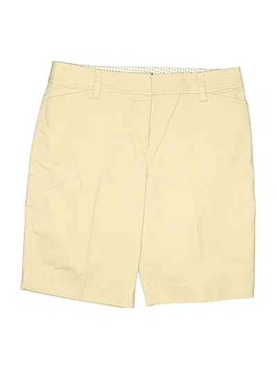 Pre-owned Talbots Khaki Shorts In Yellow