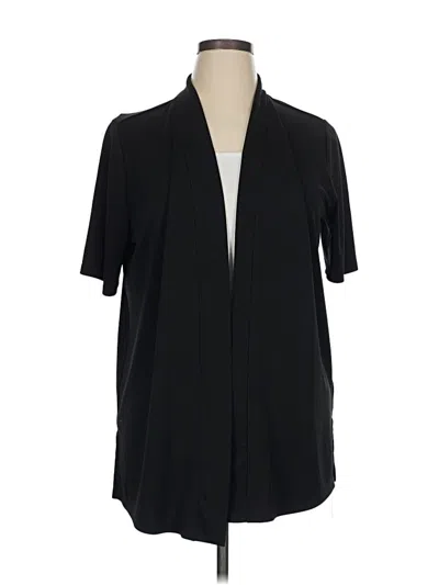 Pre-owned Talbots Kimono In Black