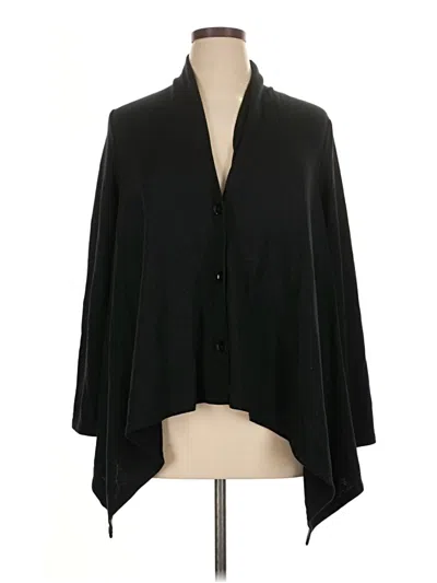 Pre-owned Talbots Kimono In Black