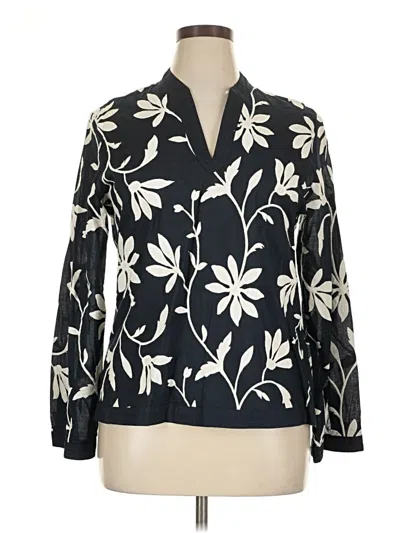 Pre-owned Talbots Kimono In Black