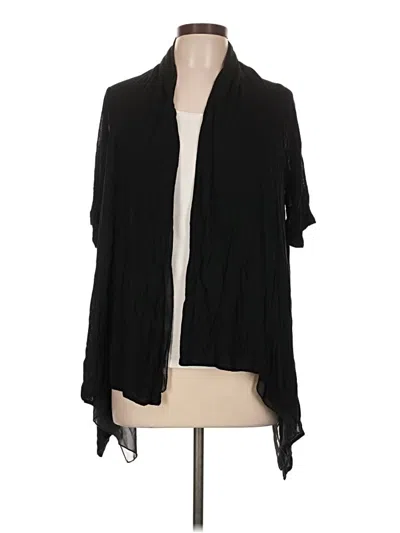 Pre-owned Talbots Kimono In Black