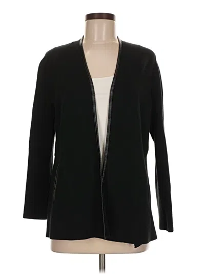 Pre-owned Talbots Kimono In Black