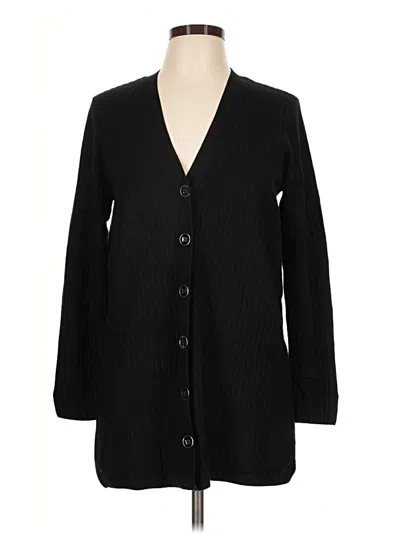 Pre-owned Talbots Kimono In Black