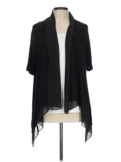 Pre-owned Talbots Kimono In Black
