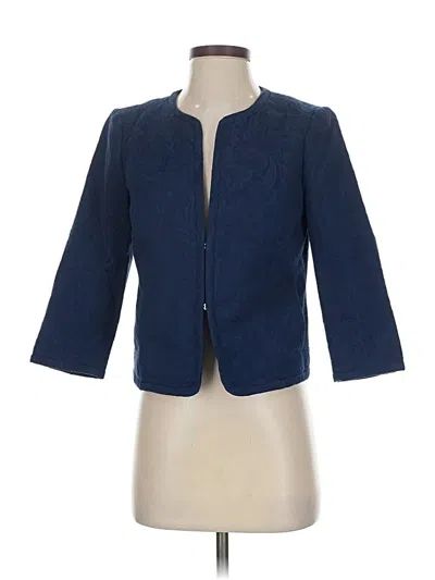 Pre-owned Talbots Kimono In Blue