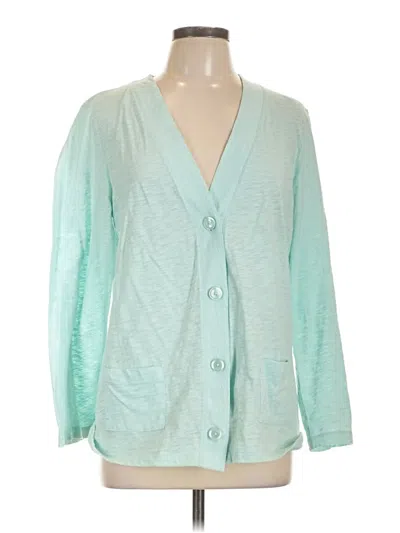 Pre-owned Talbots Kimono In Blue