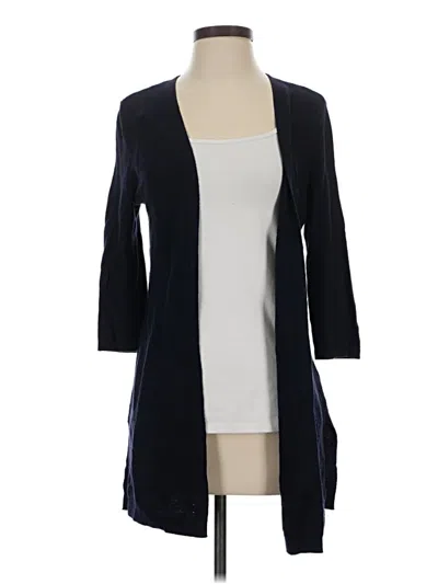 Pre-owned Talbots Kimono In Blue