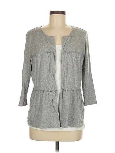 Pre-owned Talbots Kimono In Gray