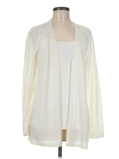 Pre-owned Talbots Kimono In Ivory