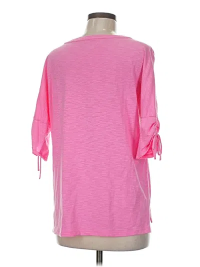 Pre-owned Talbots Kimono In Pink