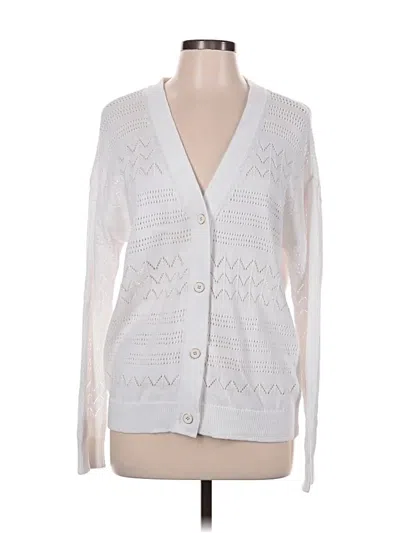 Pre-owned Talbots Kimono In White