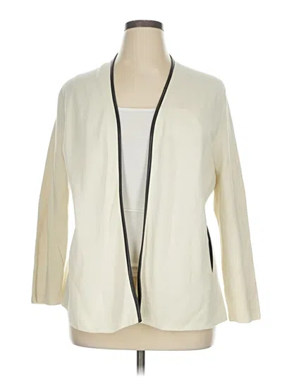 Pre-owned Talbots Kimono In White