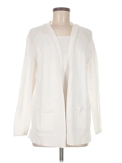 Pre-owned Talbots Kimono In White
