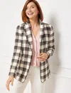 Talbots Petite - Lake Tweed Blazer - Ivory/warm Blush - 16  In Ivory,warm Blush