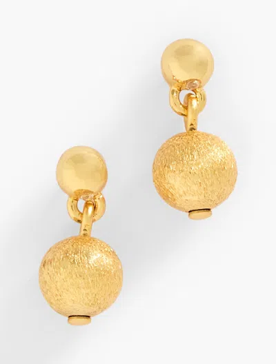 Talbots Layered Drop Earrings - Gold - 001
