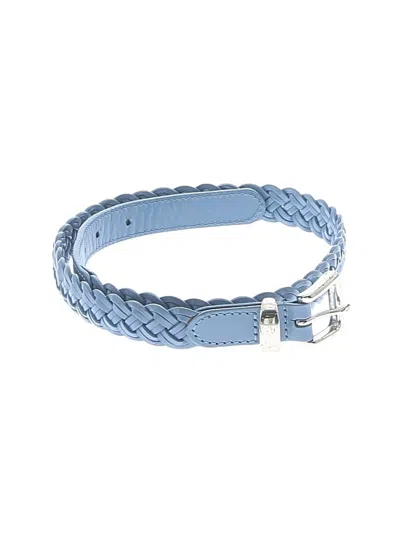 Pre-owned Talbots Leather Belt In Blue