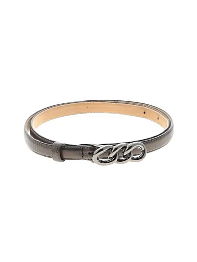 Pre-owned Talbots Leather Belt In Brown
