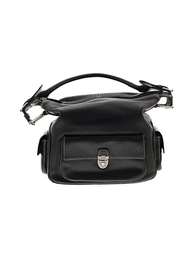 Talbots Leather Hobo Bag In Black