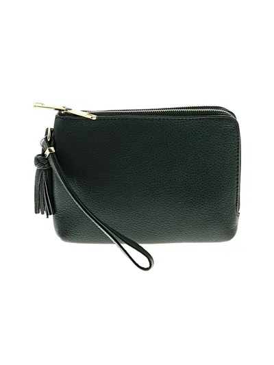 Pre-owned Talbots Leather Wristlet In Green