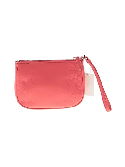 Pre-owned Talbots Leather Wristlet In Pink