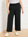 Talbots Lightweight Woven Stretch Utility Pants - Black - 1x