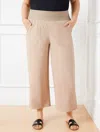 Talbots Plus Size - Lightweight Woven Stretch Utility Pants - Fawn - 3x